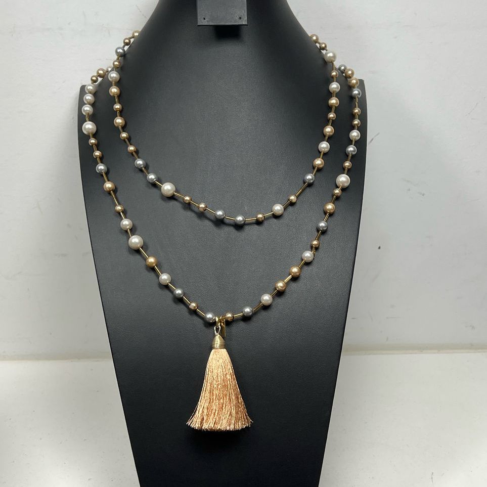 D'Garo Patty Rivera Faux Pearl Necklaces