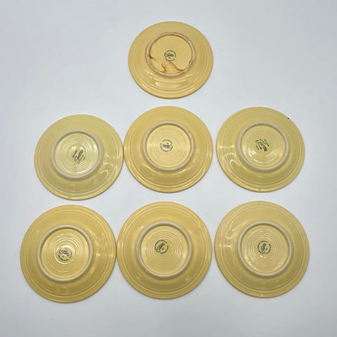 Homer Laughlin Fiesta Yellow Dinnerware 13pc Set Plates Dinner Salad Bread
