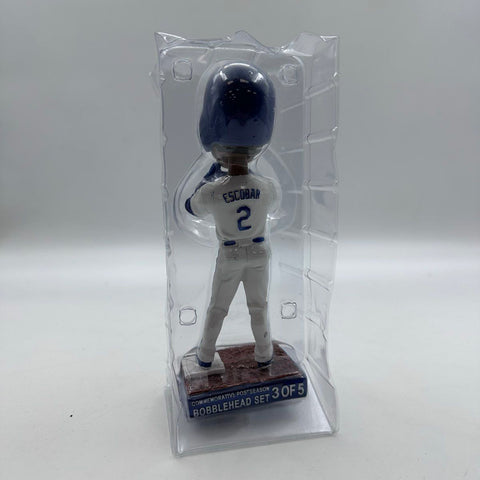 MLB Baseball Kansas City Royals Alcides Escobar 2015 ALCS Bobblehead With Box