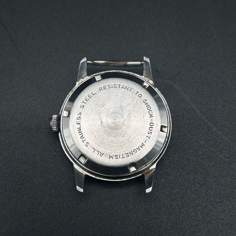 Vintage Imperial 17 Jewels Incabloc Watch Face Stainless Steel
