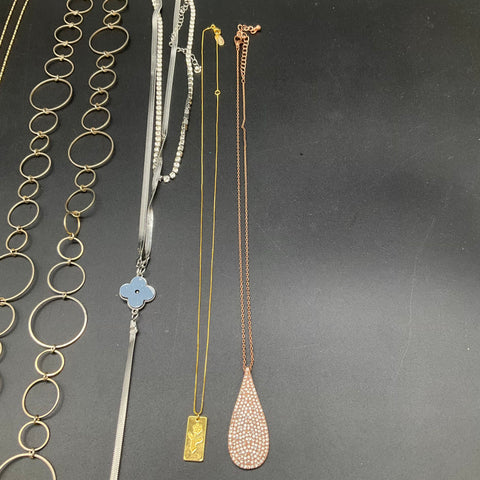 Fashion Costume Jewelry Necklace Lot of 9 Alexa's Angels Statement Tassel Boho