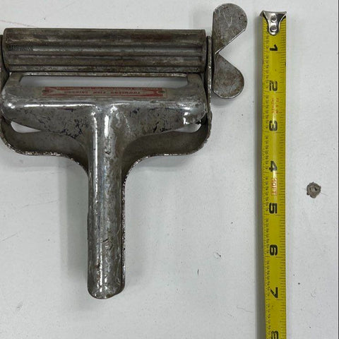 Vintage Kitchen Utensil Lot (5) Townsend Skinner Indestructo Scoop Hand Drill