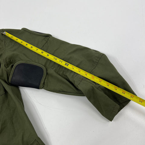Vintage 70s 10-X Mfg Co Green Padded Shooting Field Coat Jacket Men's