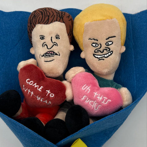 Beavis and Butt-Head Plush Bouquet Ruz Viacom Mike Judge 12 Inch Novelty Gift