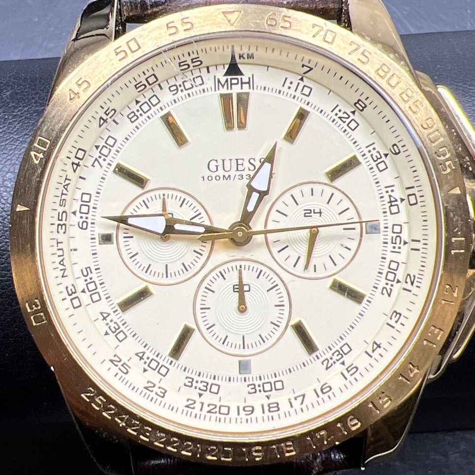 Guess Waterpro U14503G1 Wristwatch New battery
