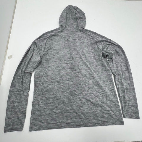 Lululemon Men's Metal Vent Tech LA Clippers Gray Hooded Shirt NBA Size XXL