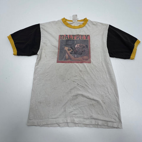 Vintage 1980 Roger Daltrey McVicar Promo T-Shirt Single Stitch Made USA Sz L