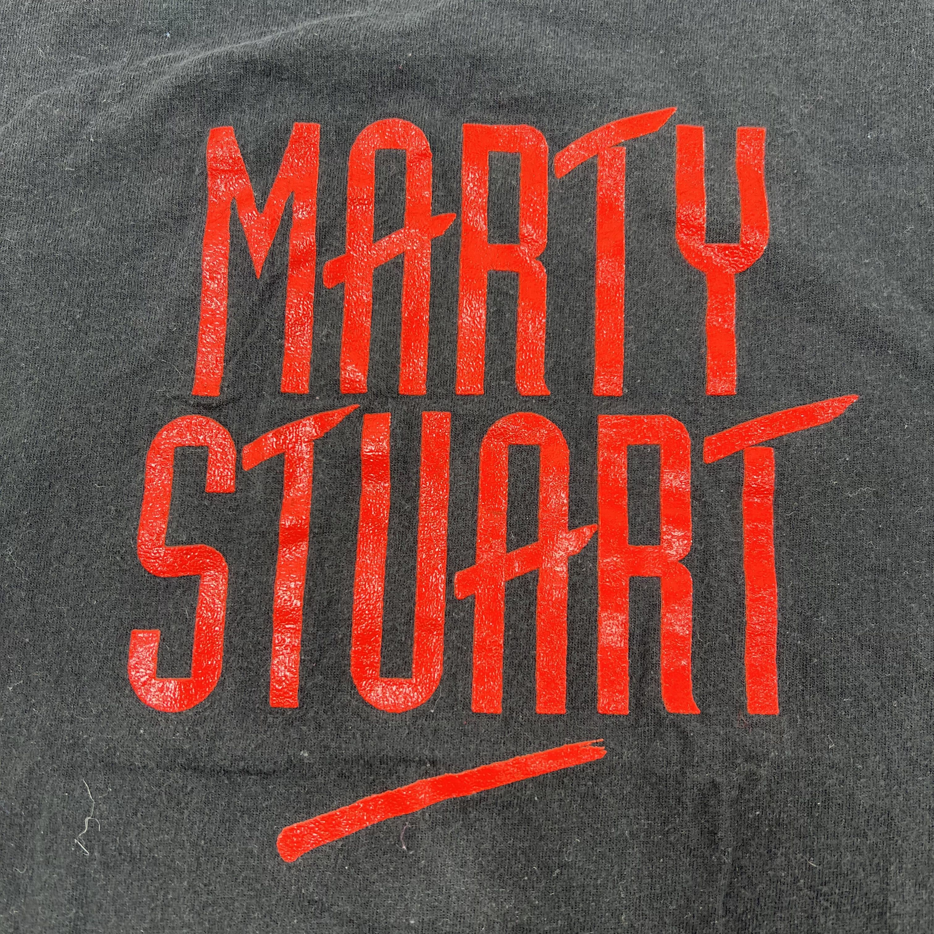 Vintage 1991 Marty Stuart T-Shirt Single Stitch Giant Made in USA Sz M
