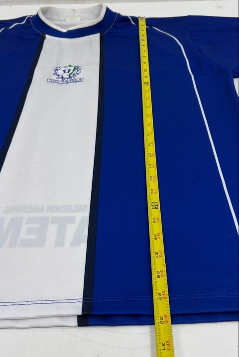 Vintage 90s Guatemala Seleccion Nacional Soccer Jersey Made in Mexico Blue White