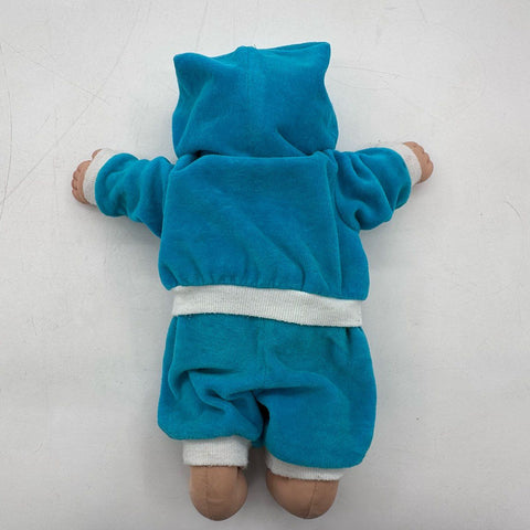 Vintage Cabbage Patch Kids Doll Coleco 1982 Xavier Roberts Blue Suit Carrier