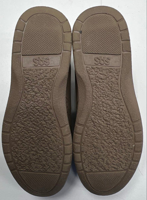 SAS Free Time Mocha Leather Comfort Walking Shoes Women's Size 7M With Box