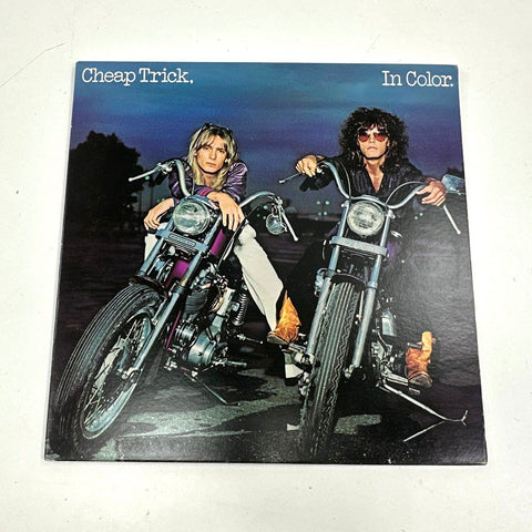 Cheap Trick LP Lot In Color at Budokan Classic Rock 1970s Epic 2 Records