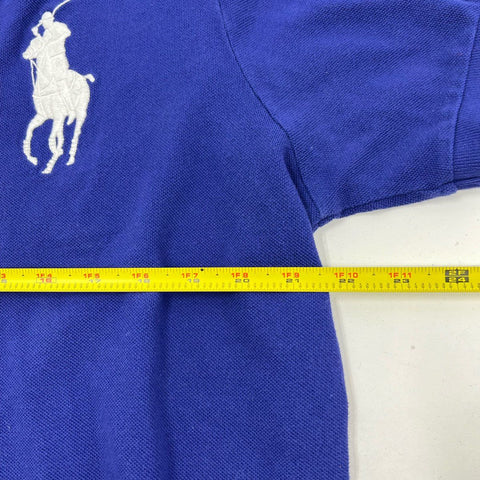 Polo Ralph Lauren Big Pony Italy Flag Custom Fit Polo Shirt Sz XL