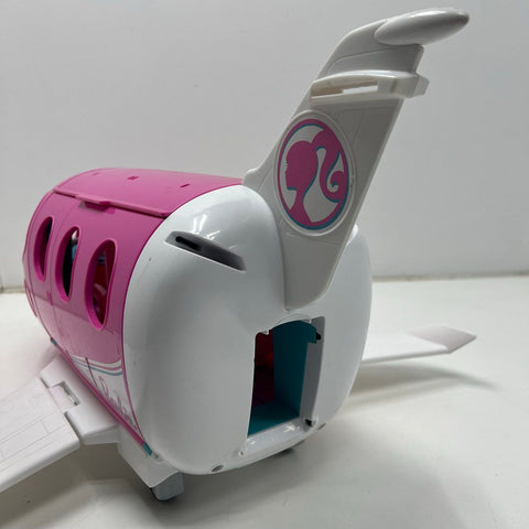 Mattel Barbie Dreamplane Playset GJB33 Folding Pink Private Jet Airplane Toy