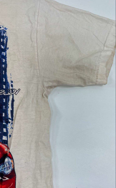 Vintage 2001 Daytona 500 The Great American Race T-Shirt NASCAR USA Made Sz L