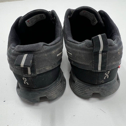 On Running Cloud Waterproof Black Running Sneakers Women's Size 8.5