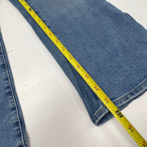 Edwin Women's NWT Blue Cassia Mini Boot High Rise Jeans Size 32