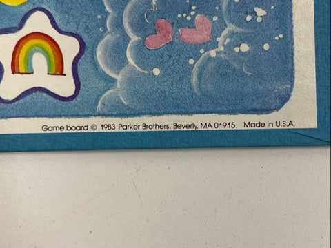 Vintage 1983 Care Bears On the Path to Care-a-Lot Board Game Parker Bros USA