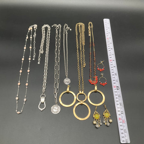 Cabi Contemporary Fashion Necklaces Earrings Jewelry Lot of 10 Pieces