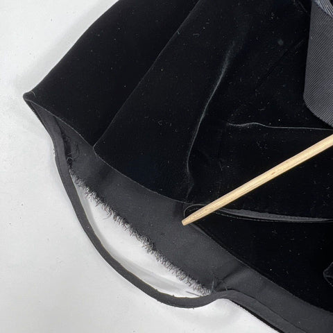 Derek Lam 10 Crosby Women's Black Velvet V-Neck Asymmetrical Dress Sz 4