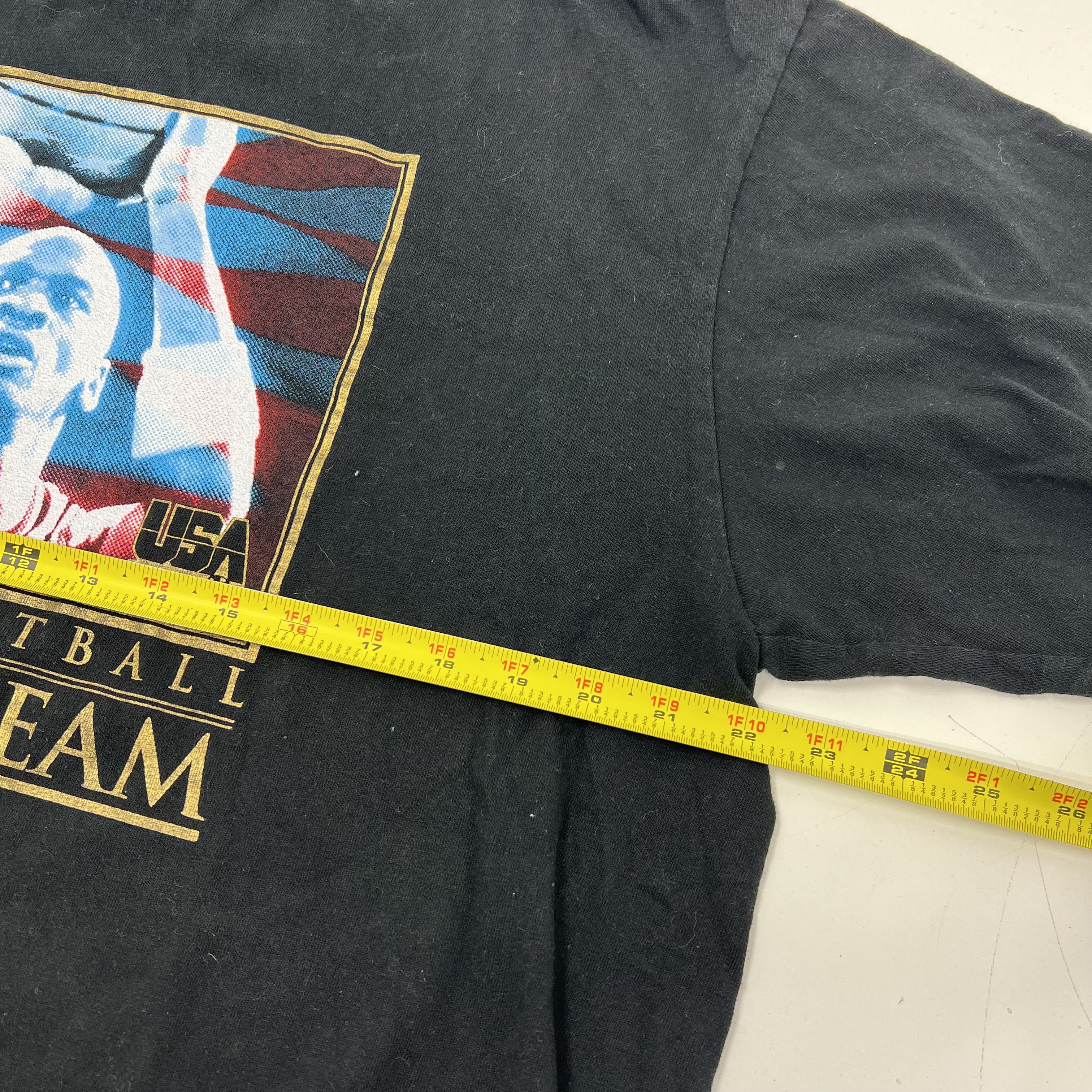 Vintage 90s Michael Jordan USA Dream Team 1992 T-Shirt Nike Sz L