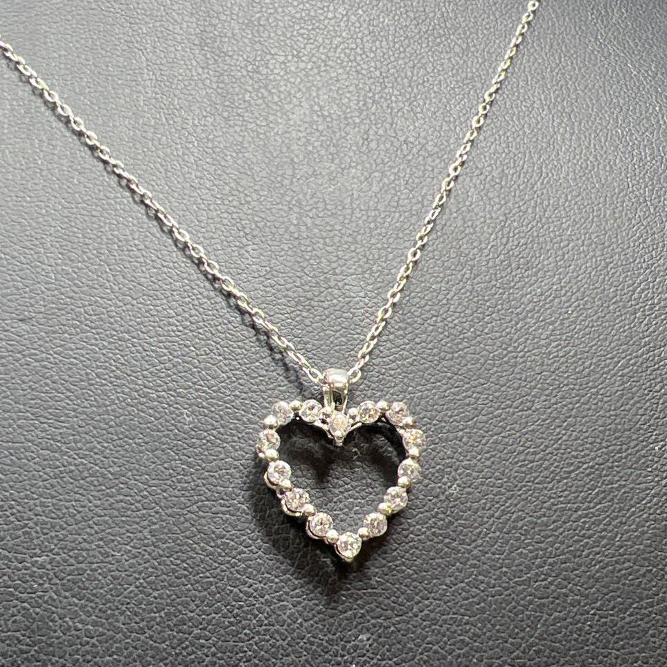 925 Sterling Silver Chain Sapphire Silver Plate Pendant Necklace NWT
