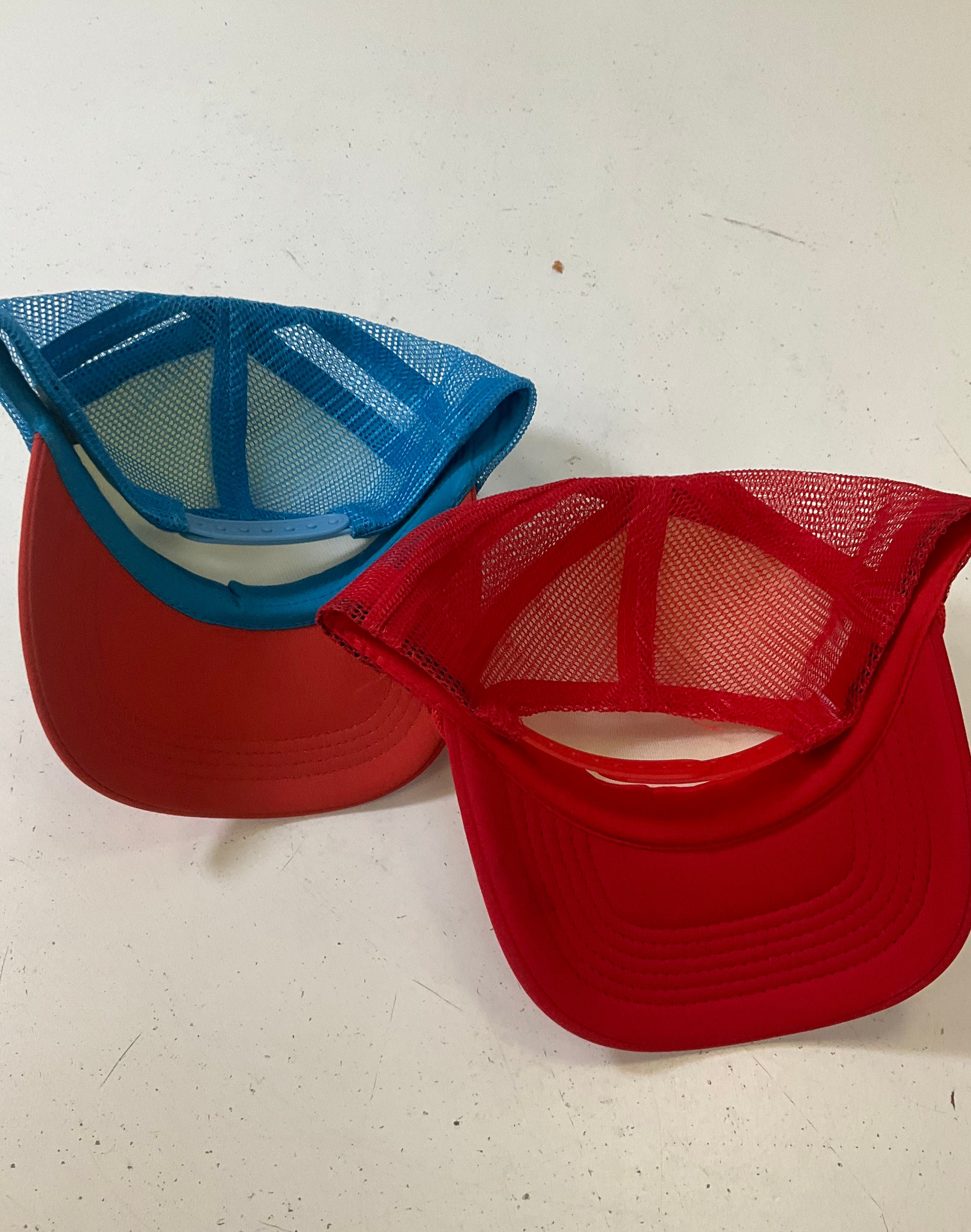 Vintage 80s Trucker Hat Lot 6 Toyota Canada Novelty Beer Snapback Stained
