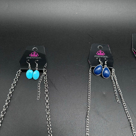 Paparazzi Fashion Costume Jewelry Lot 25+ Pieces Necklaces Earrings Bracelets