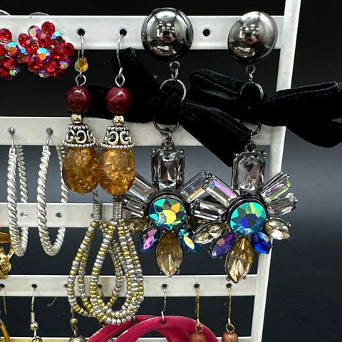Argento Vivo Panacea Boho Fashion Earring Jewelry Lot 35+ Pairs Hoops Studs