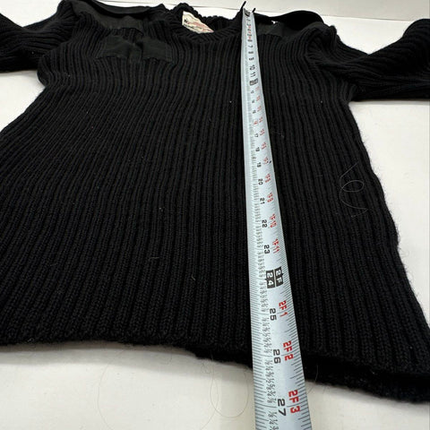 Vintage 80s Brigade Quartermasters Woolly Pully Commando Sweater England Sz 40