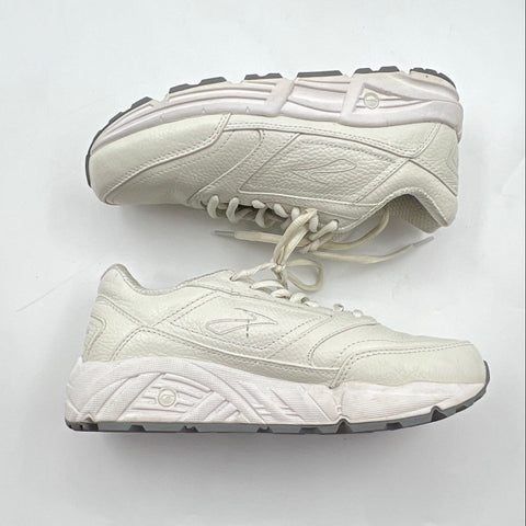 Brooks Addiction Walker Bone Leather Walking Shoes Women's Size 8 D Wide