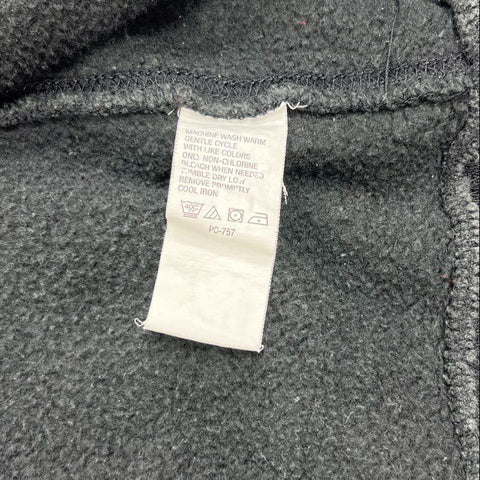 Timberland Men's Black Full Zip Fleece Lined Mock Neck Sweatshirt Jacket Sz L