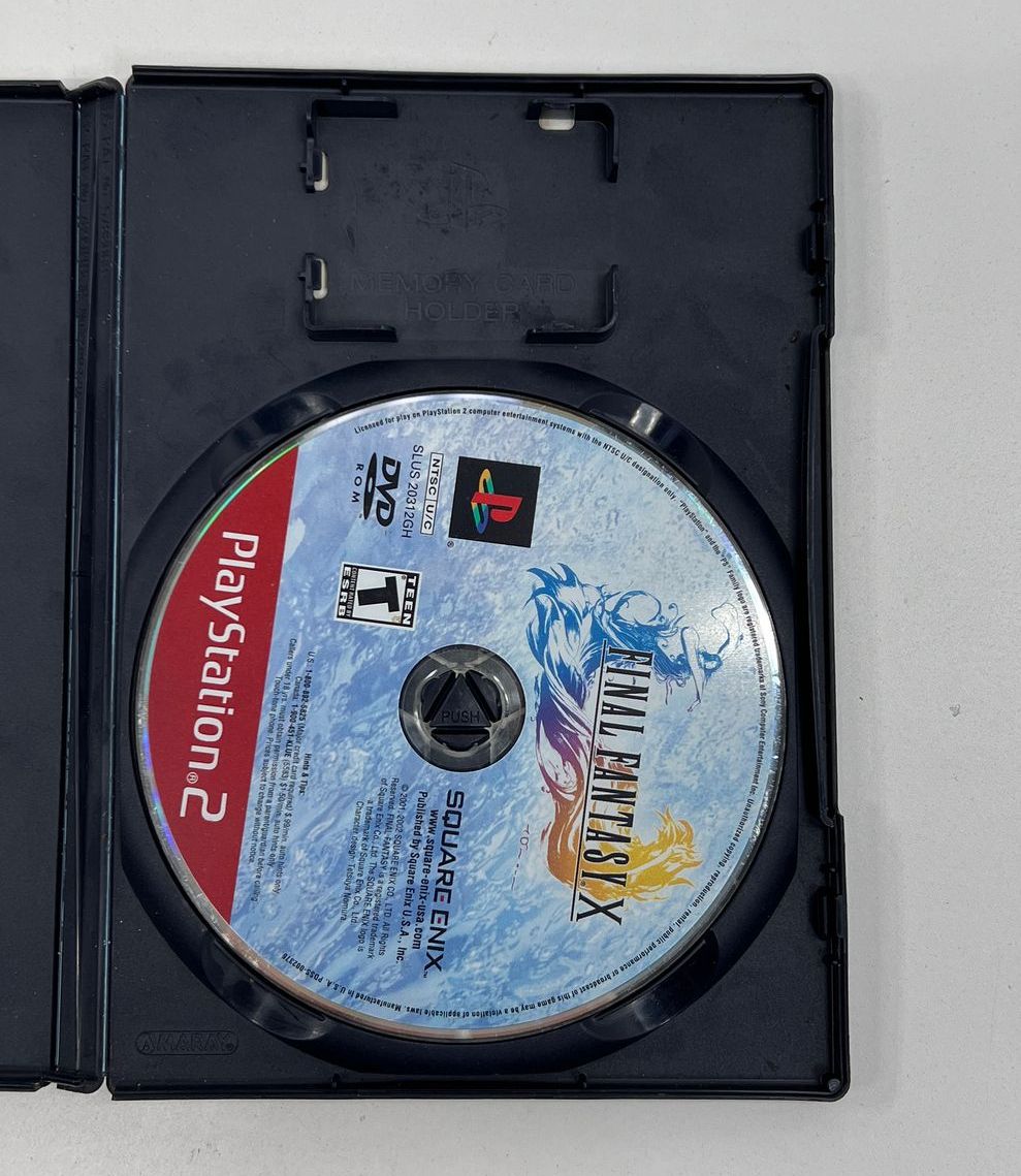 Sony Playstation 2 PS2 Square Enix Final Fantasy X Game in Case UNTESTED