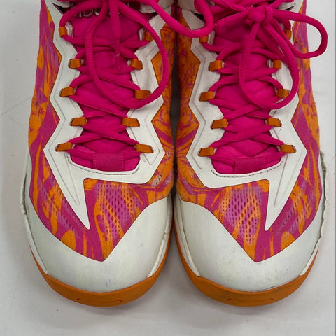 Moolah Neovolt Pro V2 Pink Orange White Basketball Shoes Women's Size 11
