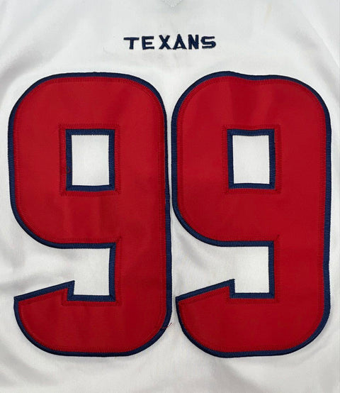 Nike Men's Houston Texans J.J. Watt 99 On Field Jersey White Sz M