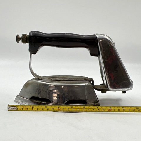 Vintage Diamond Self-Heating Gasoline Iron Chrome Metal Pressing Tool