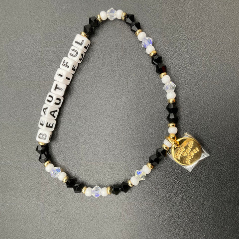 Sephora Little Words Project Beaded Bracelets Set of 2 Beautiful