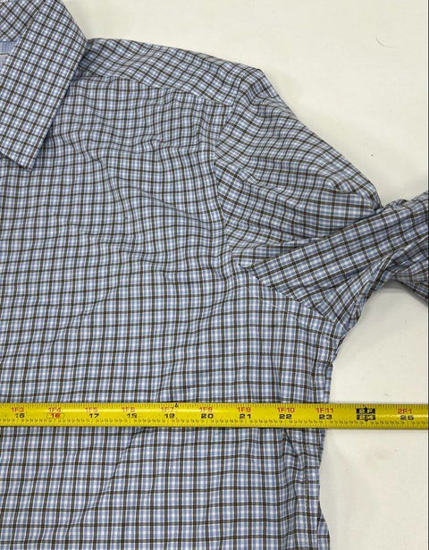 Egara Men's Lot of 2 Plaid Non-Iron Button Up Dress Shirts Size XL NWT