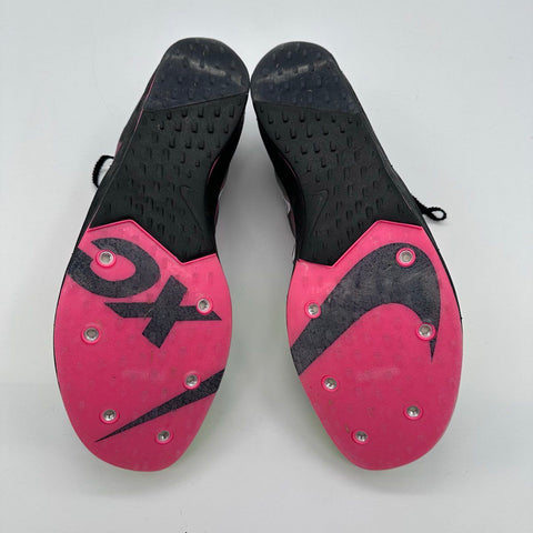 Nike ZoomX Dragonfly XC Volt Pink Black Cross Country Shoes Size 10.5