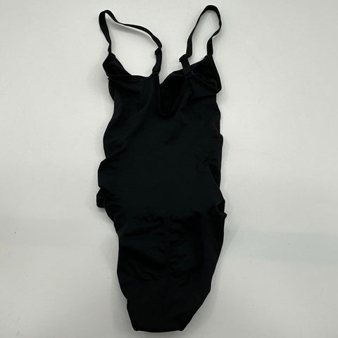 Skims Women's Onyx Black Fits Everybody Bodysuit Thong Sock Lot Sz XXS