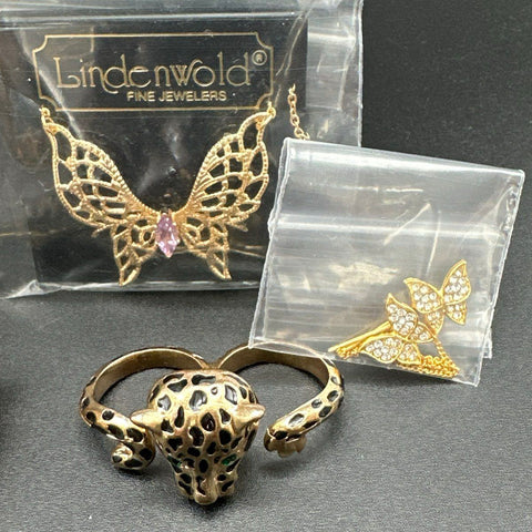 Animal Theme Jewelry Lot of 27 Lauren Conrad Lindenwold Necklaces Earrings Pins