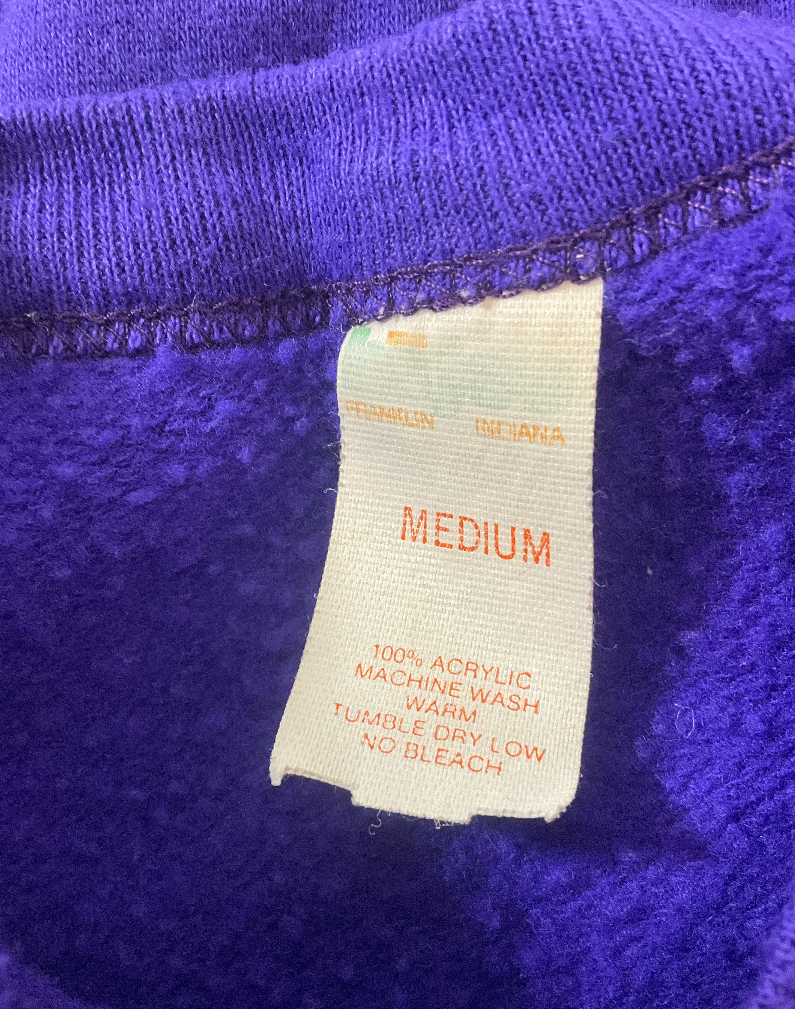 Vintage Royal Purple Blair Crew Neck Sweatshirt YOUTH Size Medium Vintage