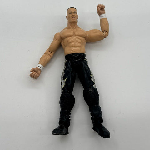 WWE Wrestling Action Figure Lot Austin Cena Dudley Hardy Angle Orton 8 Mixed