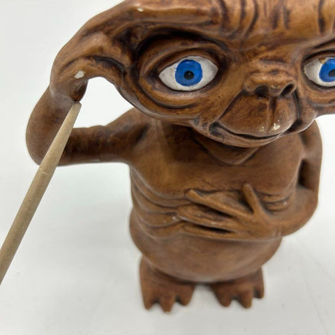 Vintage 1983 Handmade ET The Extra-Terrestrial Statue Figure 10" Tall