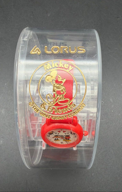 Vintage Disney Watch Lot 4 Lorus Mickey Minnie Mouse Eeyore Accutime
