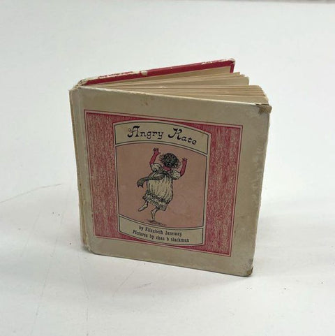 Vintage 1963 Angry Kate Children's Book Janeway Slackman HC Hardcover