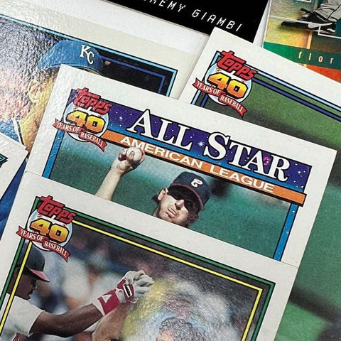 Baseball Card Lot Topps Upper Deck Fleer 1980s 1990s 2000s Junk Wax Era Stars