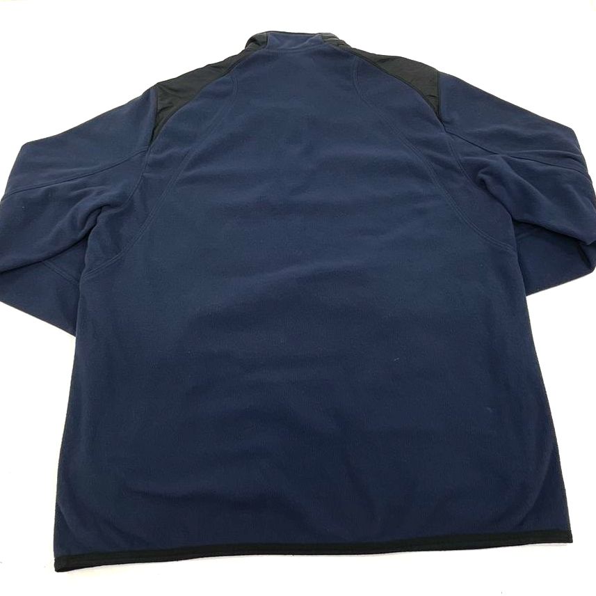 Nike Therma FIT 1/4 Zip Fleece Pullover Mens XL Navy Blue Black