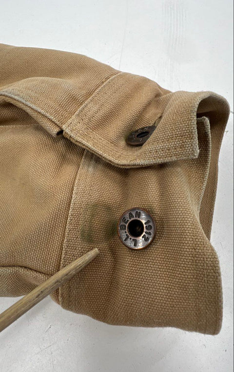 Vintage 90s L.L. Bean Duck Canvas Wool Lined Field Jacket Sz XL Tall