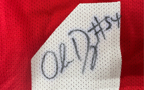 NCAA Nebraska Huskers Football Jersey #15 Autographed Signed Size L Red Vintage